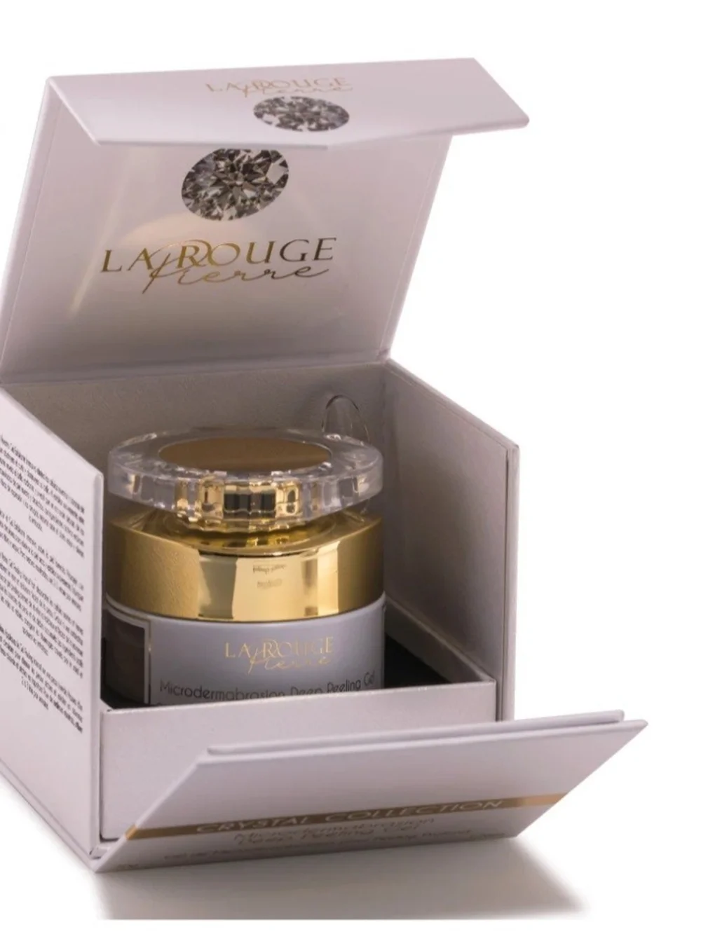 Crystal Collection Microdermabrasion Peel - White & Gold